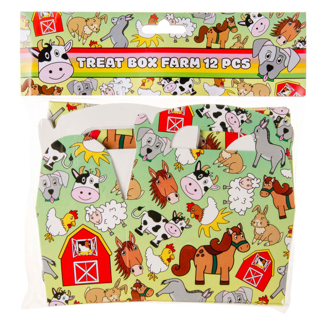 Duckiez Disput box Farm animals, 12st.