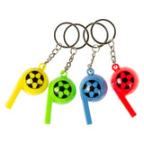 Fischietto da calcio sul portachiavi