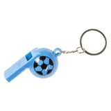 Football whistle on key ring