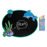 Duckiez krijtbordje met krijt - onderwater wereld