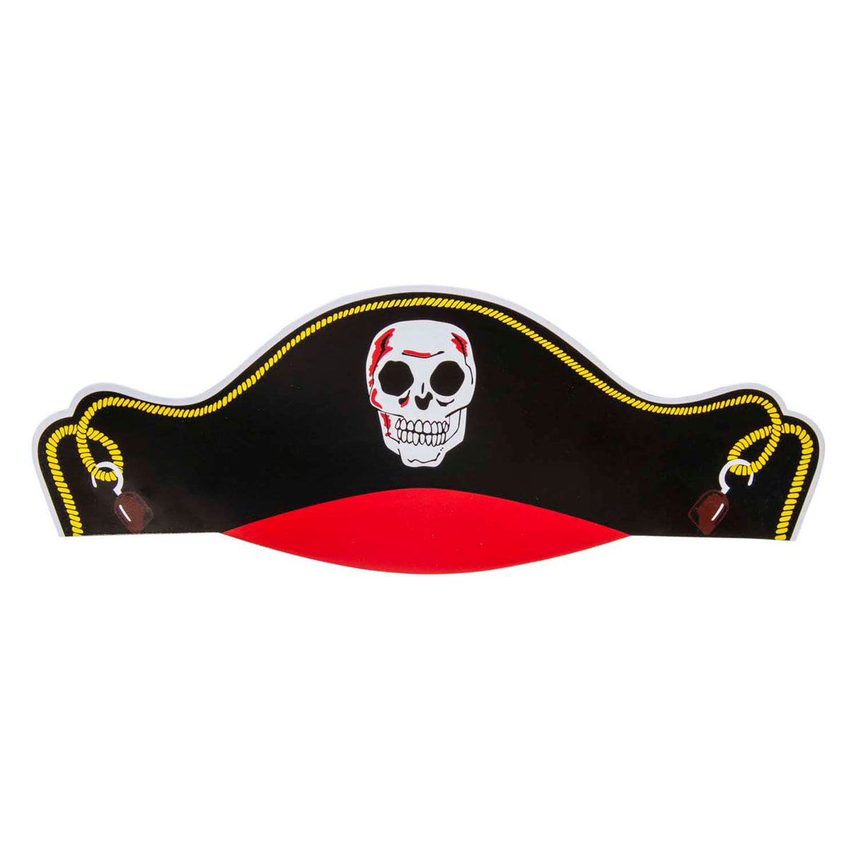 Chapéu de pirata de papelão Duckiez