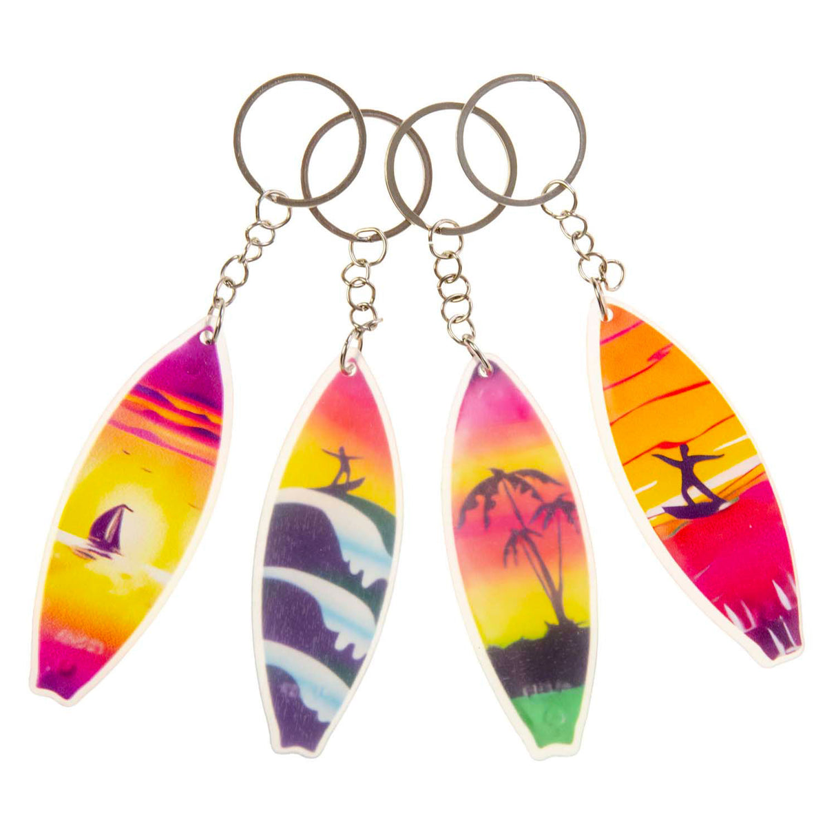 Duckiez surfboard keyring
