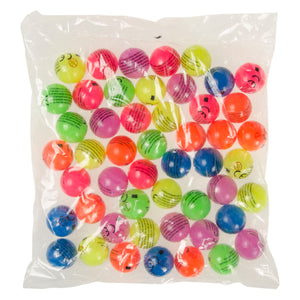 Duckiez mini bouncy balls neon colored, 50 pcs.