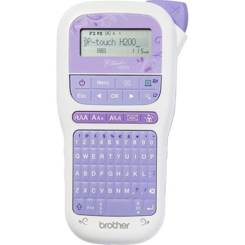 Labelprinter brother pth200zg1 wit, blauw