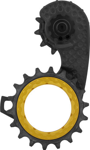 Absoluteblack hollowcage carbon ceramic oversized derailleur pulley shimano 8150