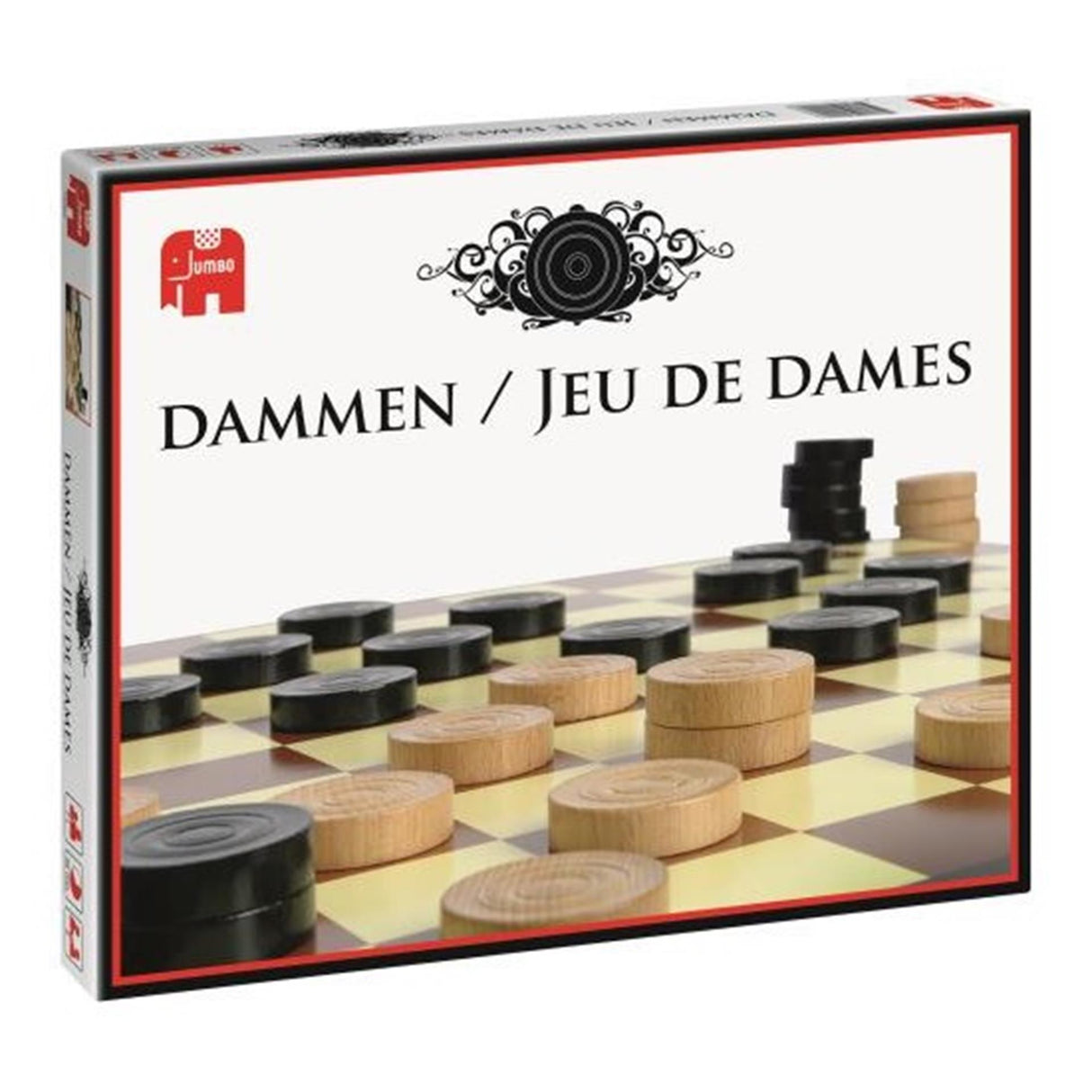 Jumbo Checkers Board Game
