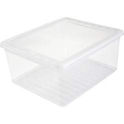 Storage box keeeper 10577 18 l transparent
