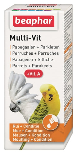 Beaphar Multi-Vit-Papagei und große Sittiche