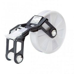 Printer ribbon black, white