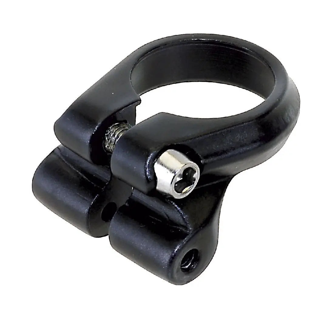 M-wave seatpost clamp M6 Allen key 34.9 mm black with extra mounting point