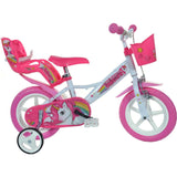 Dino kinderfiets unicorn 12 inch