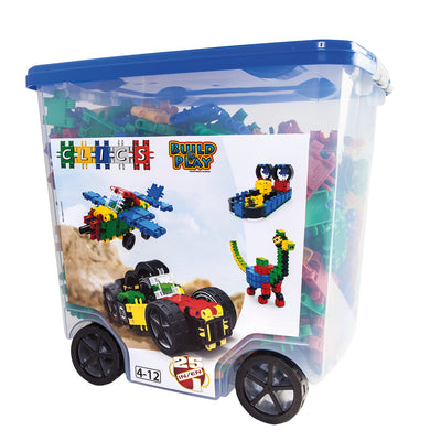 Clics Rollbox building blocks - 25-in-1 building set