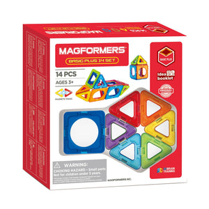 Magformers Basic Set Plus, 14-piece