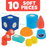 Blockaroo Magnetic Blocks Robot Box, 10dlg.