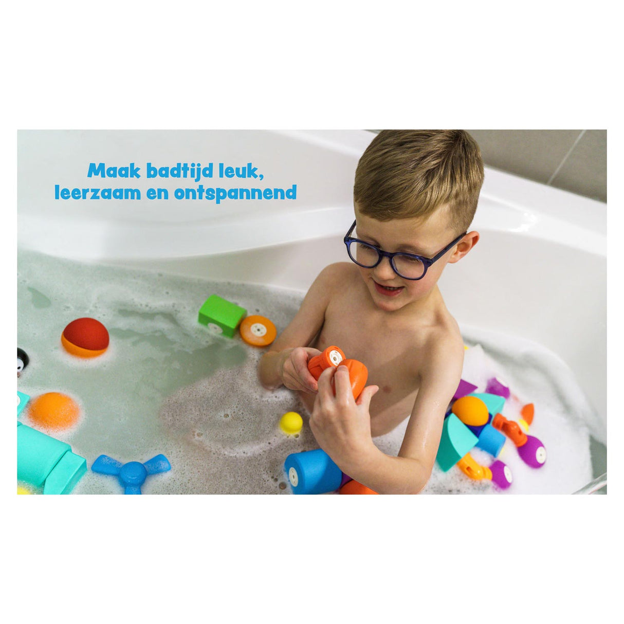 Blockaroo magnetic foam blocks robot box, 10dlg.
