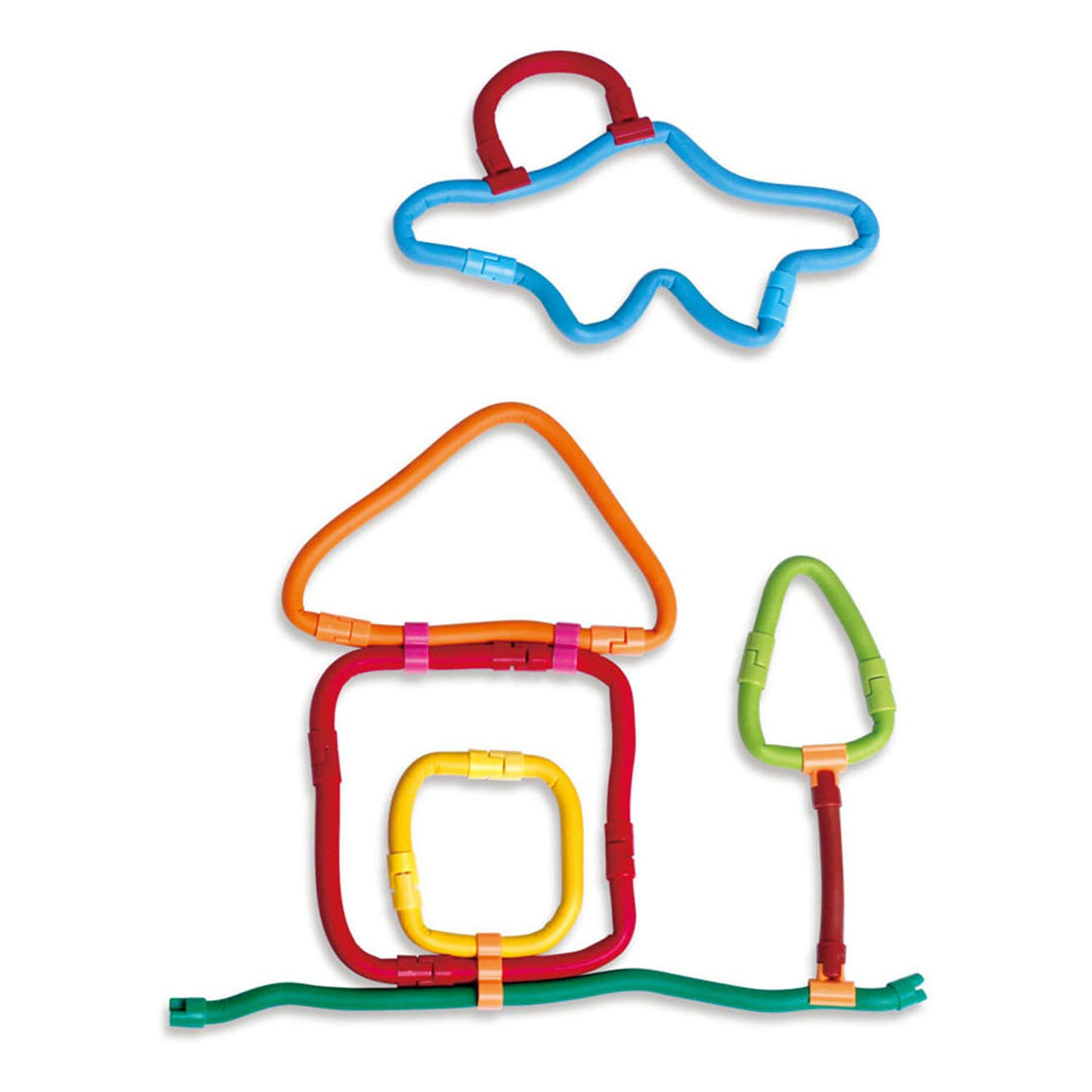 Spaghettez 3D art flexible building rods, 35dlg.