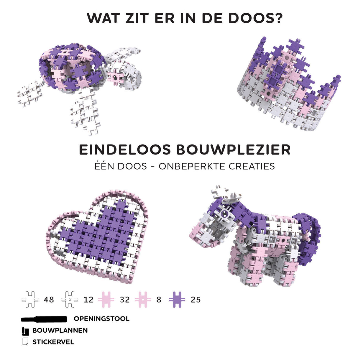 Clics nano - fantasy builders, 125 pcs.