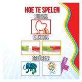 Clics spaghettiez ele-flex elefant flexibla byggstavar, 48 st.