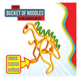 Clics spagetti flexibilis építőrudak tárolódobozban, 200 db.