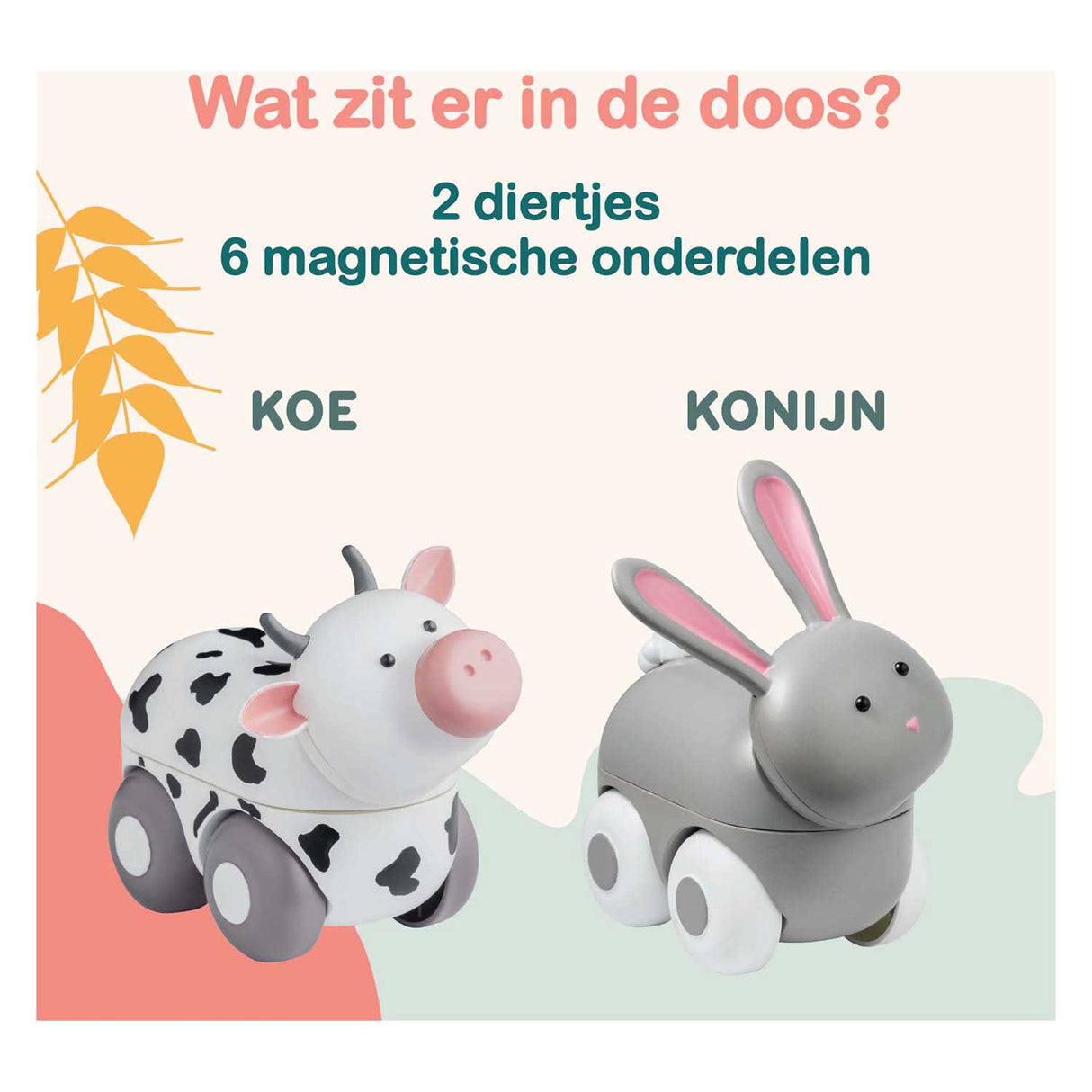 Clics magimals wheely farm box - 6dlg.