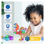 Cubixx Magnetisches Bauspielzeug – 64 Teile.