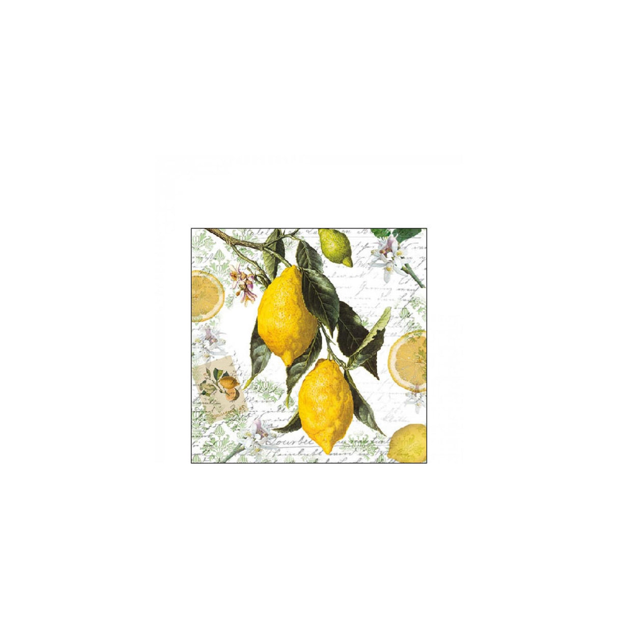 Ambiente servetten lemon 25cm