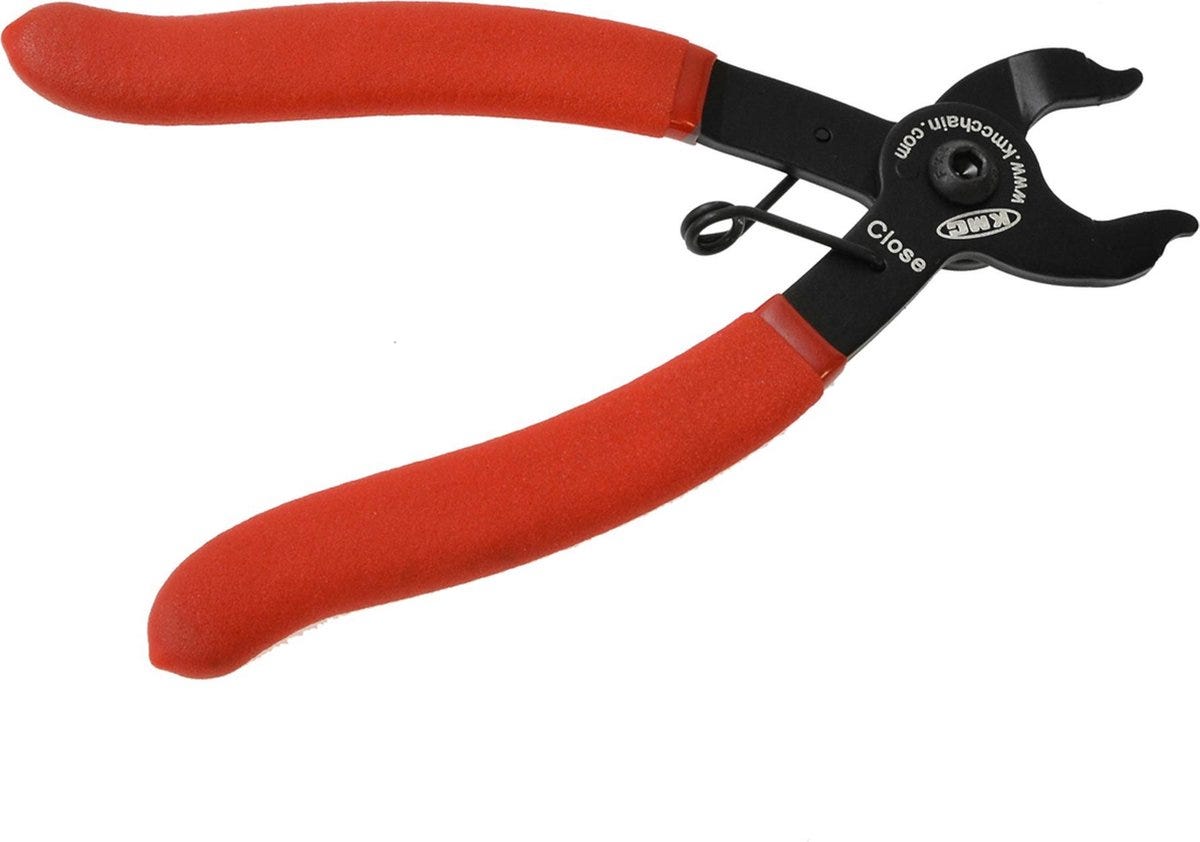 KMC MissingLink Pliers - Red Black - Strong Durable