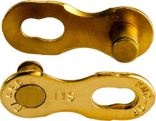 KMC Missing Link 11R Ti-N Gold 5.2mm - Silver