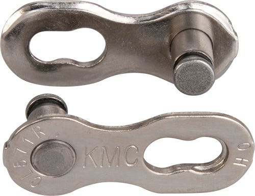 KMC missingLink 7 8R EPT bicycle lock 7.3mm silver