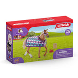 Schleich Horse Club English Thoroughbred z odejo