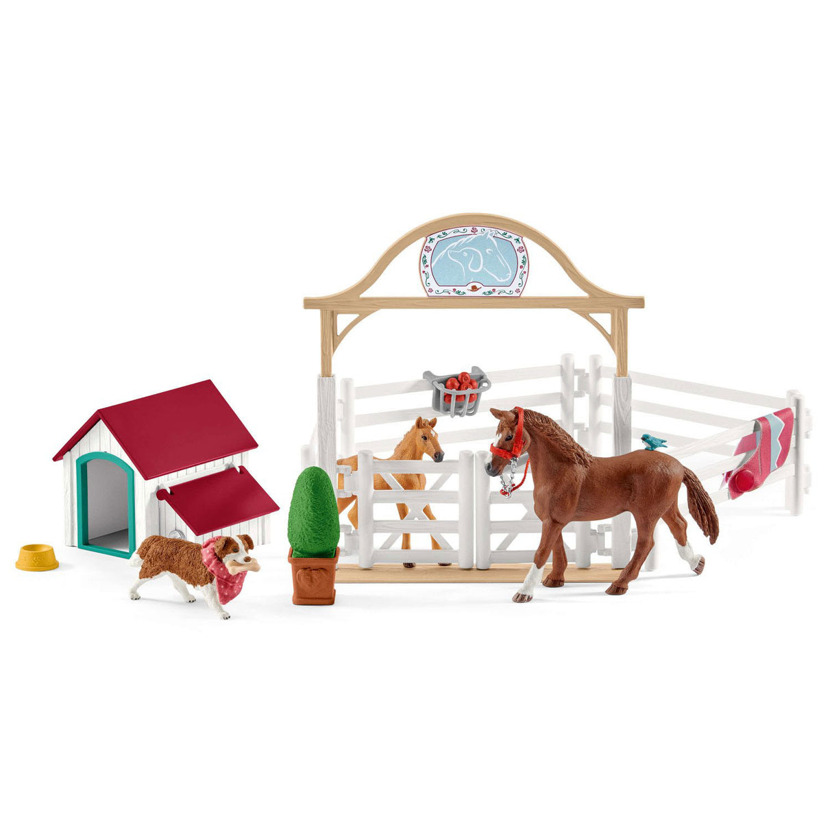 Schleich Horse Club Goście Hannah z Ruby Hond 42458
