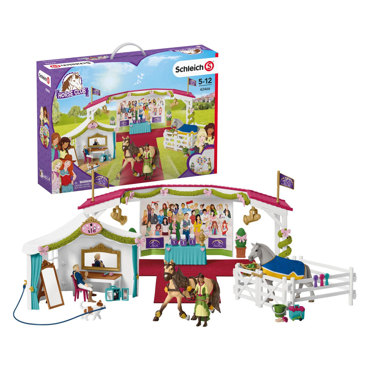 Schleich Horse Club nagy lóbemutató 42466