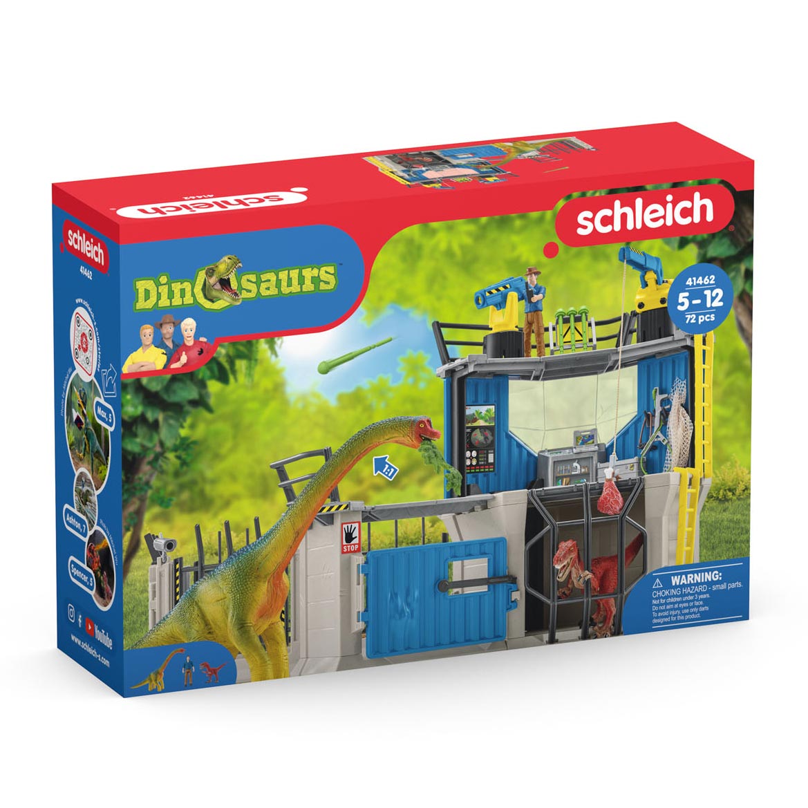 STAZIONE DI RICERCA DI DINO DI DINOSAURS SCHLEICHE