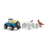 Terensko vozilo Schleich Dinosaurs z Dino Wachtpost 41464