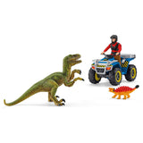 Polet Schleich Dinosaur iz VeloCiraptor na Quad 41466