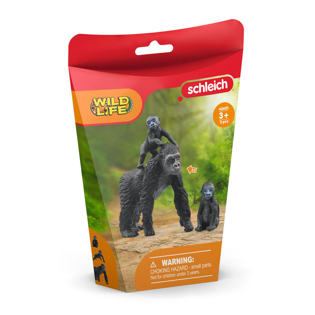 Schleich Wildlife Gorilla družina 42601