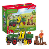 Schleich Farm World Houtzager with vehicle 42659