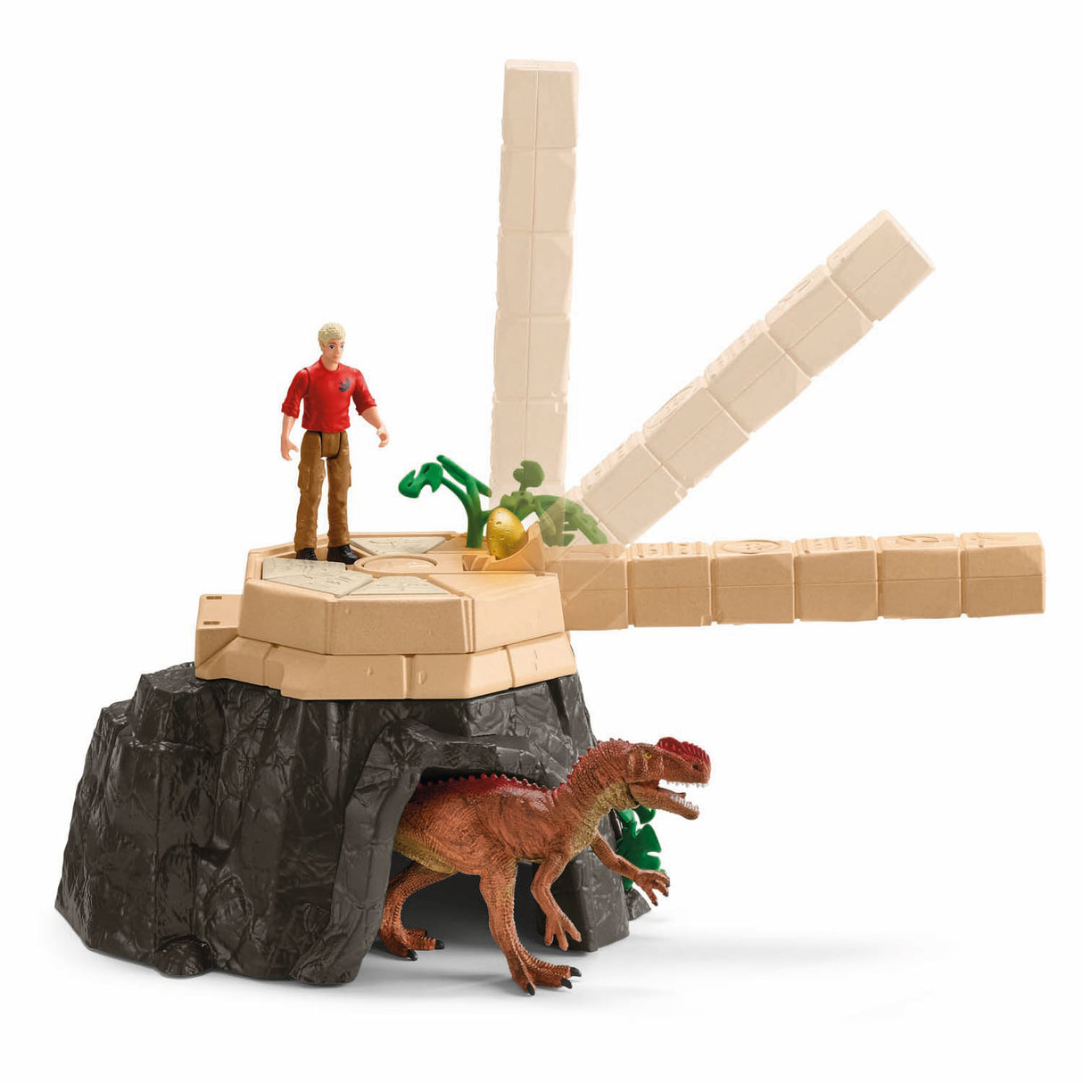 Schleich Dinosaurier Tempel Eruewerung 42656