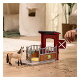 Schleich 42724 ponių dėžė su mustang kumele