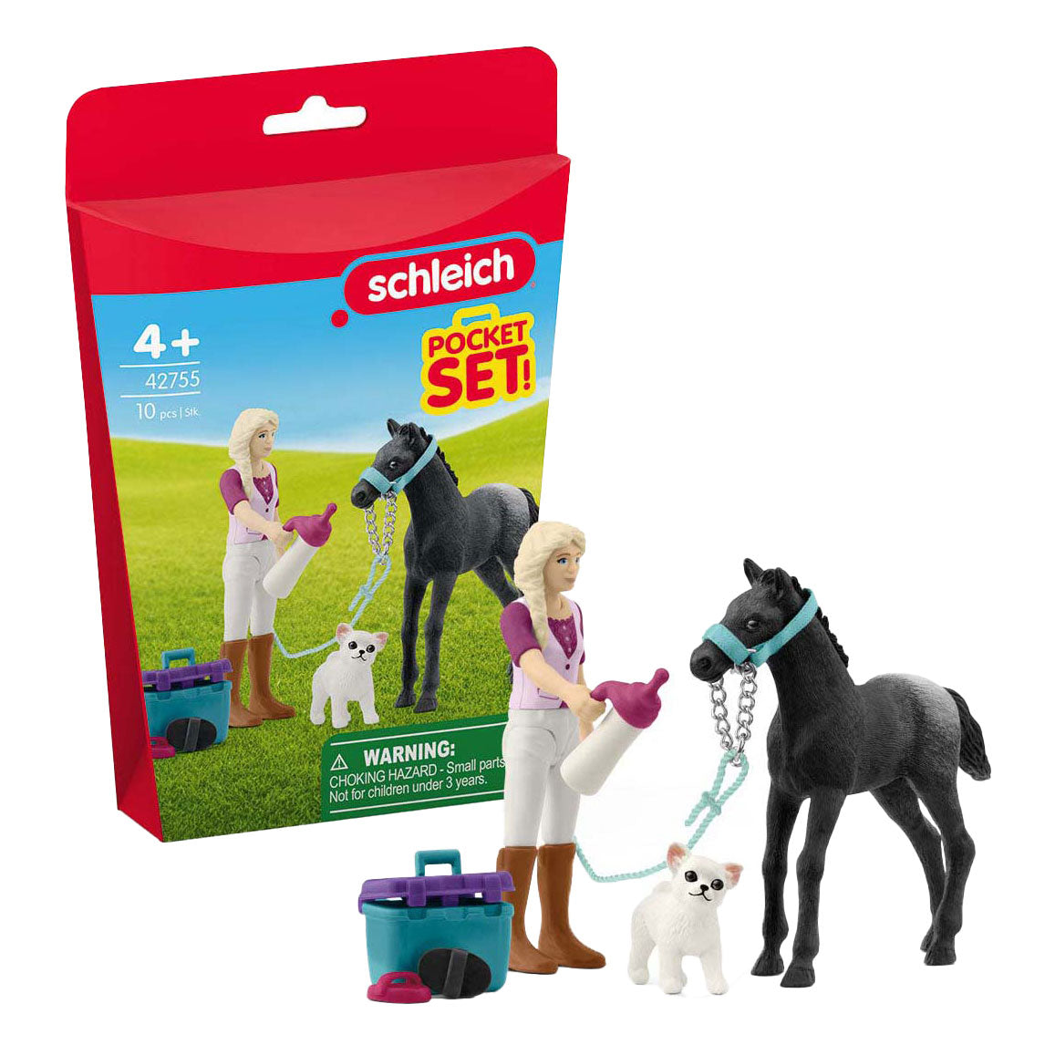 Schleich Horse Club Care set for foals - 42755