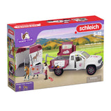 Schleich 42704 mobil állatorvos utánfutóval