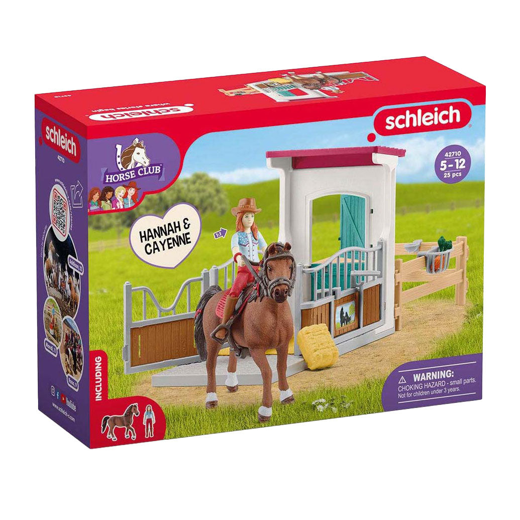 SCHLEICH HOURN CLUB COTAL CASSE CON HANNAH e CAYENNA 42710