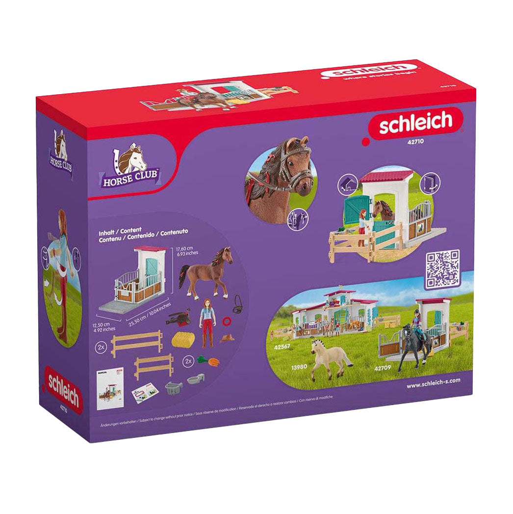 SCHLEICH HOURN CLUB COTAL CASSE CON HANNAH e CAYENNA 42710