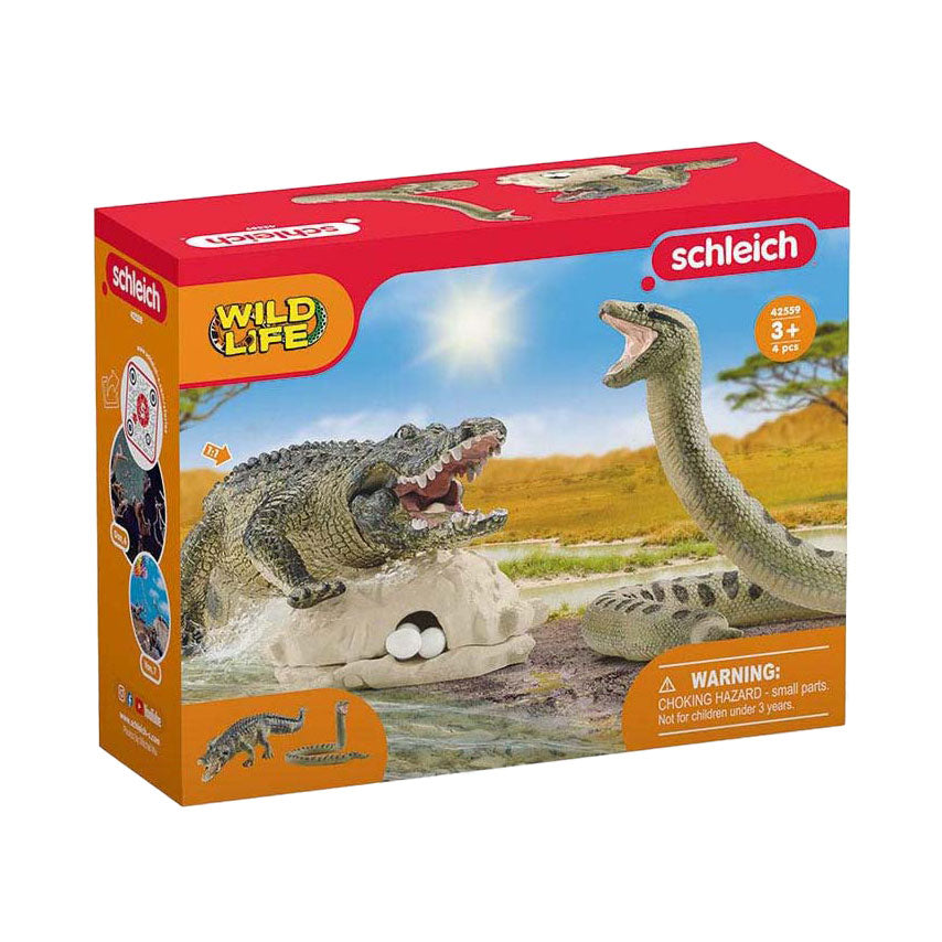 Schleich divoké životní nebezpečí v bažině 42559