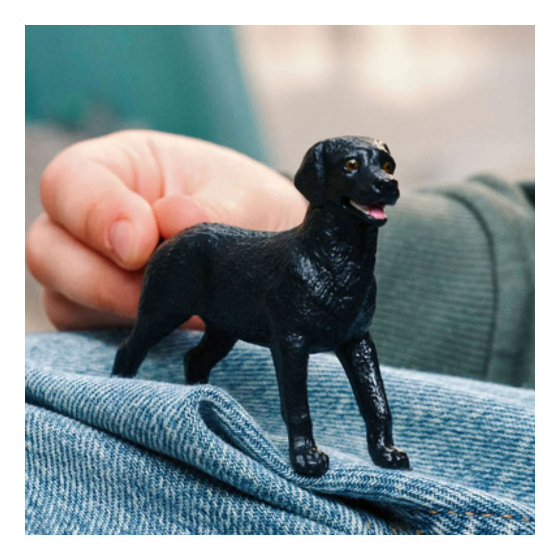 Schleich farm world zwarte labrador retriever 14923