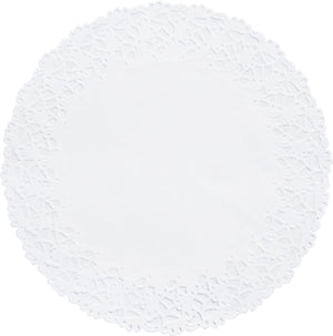 Ensemble de bords de gâteau Duni 6 pièces blanc ø36cm