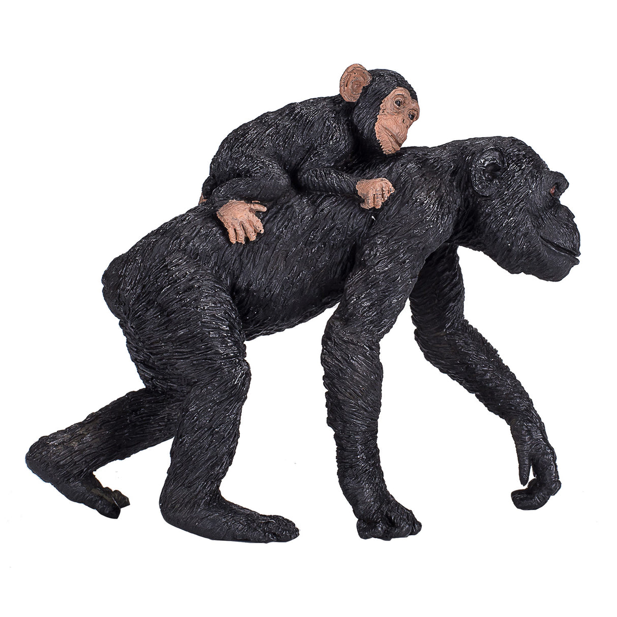 Chimpanzé de la faune Mojo avec bébé 387264
