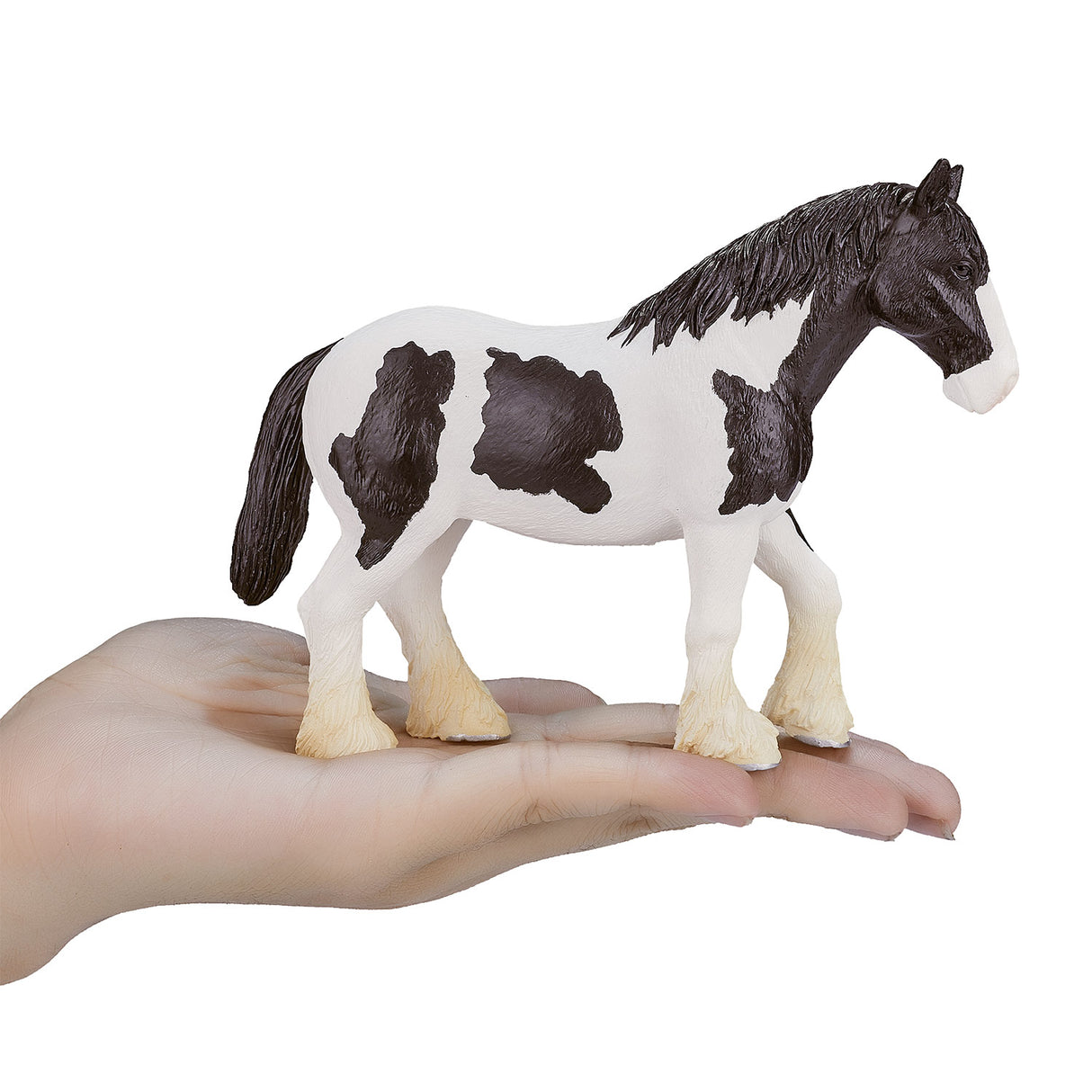 Mojo Horse World Clydesdale Horse Black and White 387085