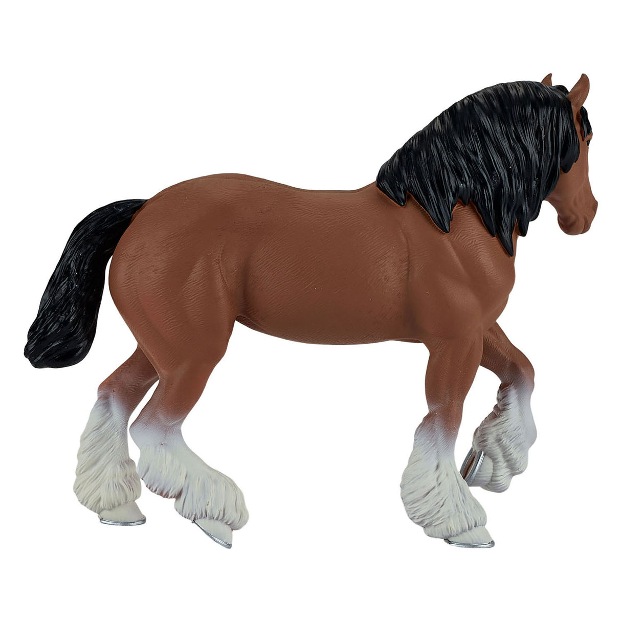 Brązowy koń Clydesdale Mojo - 381084