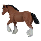 Brązowy koń Clydesdale Mojo - 381084